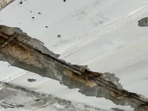 Corrosion damage at Miami Freedom Tower