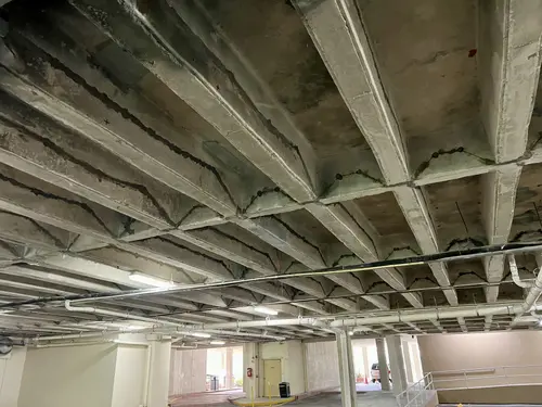 PatchGuard Connect installed in concrete joists