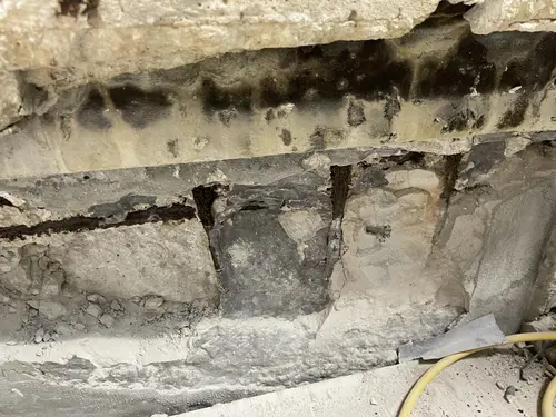 Corrosion damage to concrete